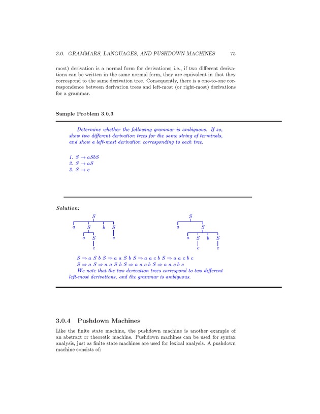 Compiler Design: Theory, Tools, and Examples - Page 75